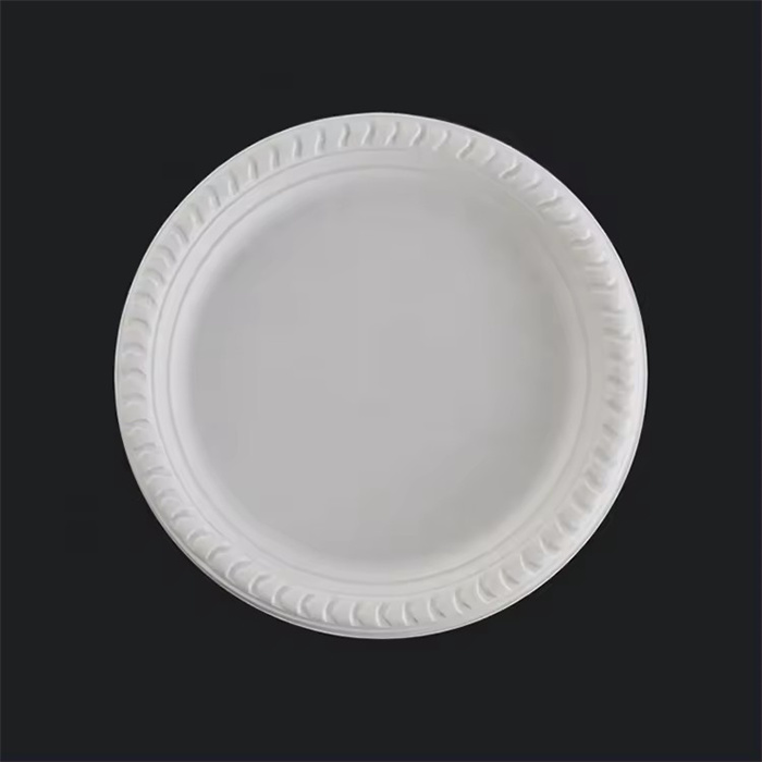 Biodegradable Corn Starch Round Plates  from disposablesInc.com. Import  disposable items from China, The best import service in China. 